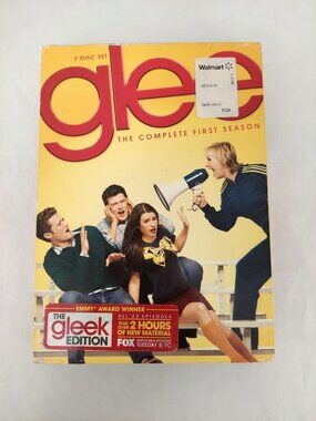 Glee The Complete First Season (DVD, 2010, 7-Disc Set, SEALED) The Gleek Edition